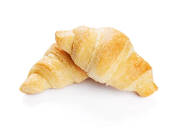 Čerstvé domácí croissanty — Stock fotografie