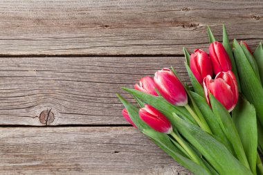 kırmızı lale buketi