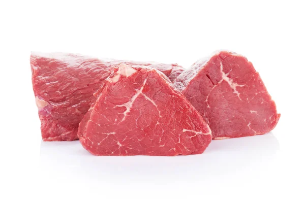 Nötkött som filé biff — Stockfoto