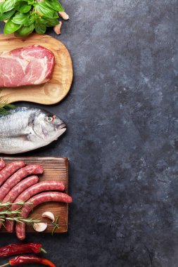 Sosis, Balık ve et pişirme