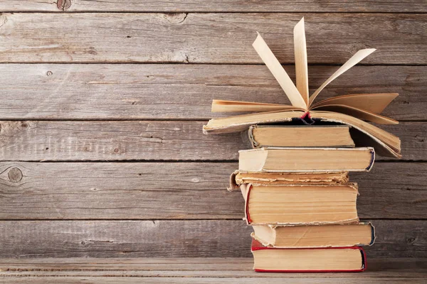 Old books stack — Stock Photo, Image