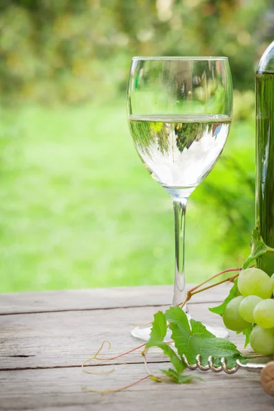 White wine glass — Stock Photo, Image