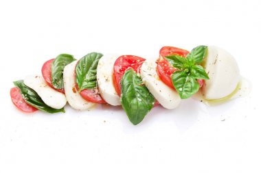 Caprese salad isolated clipart