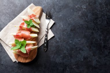 prosciutto ile taze kavun