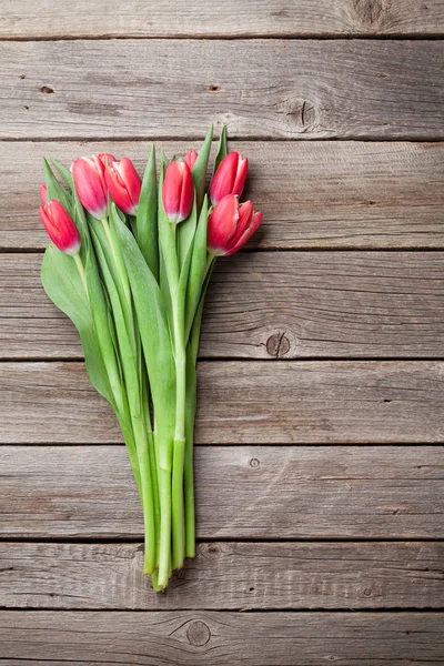 Bouquet di tulipani rossi — Foto Stock