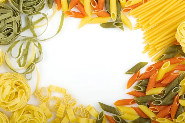 Italian pasta background — Stock Photo, Image