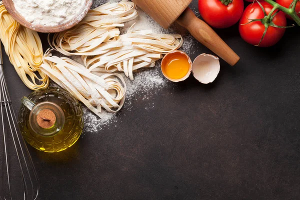 Pasta ingredientes de cocina —  Fotos de Stock
