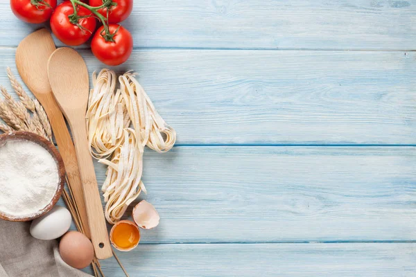 Pasta matlagning ingredienser — Stockfoto