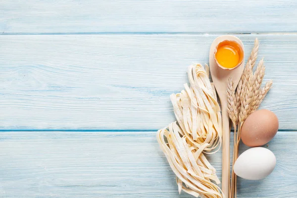 Pasta matlagning ingredienser — Stockfoto