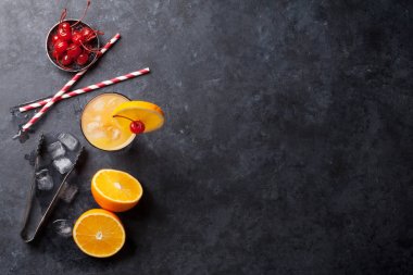 Tekila Gündoğumu kokteyli