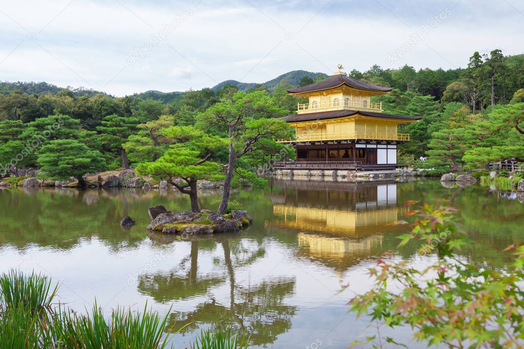 Golden temple in Kyoto