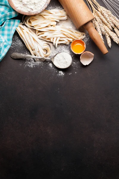 Pasta matlagning ingredienser — Stockfoto