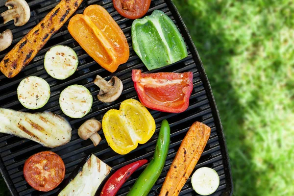 Color grilled vegetables — Stock Photo, Image