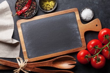 Yemek malzemeler ve mutfak eşyaları