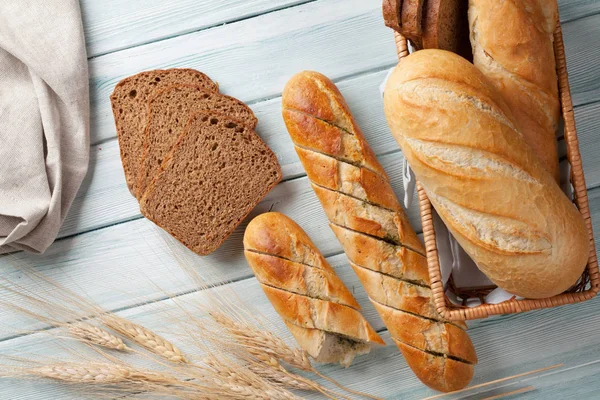 Taze ekmek loafs — Stok fotoğraf