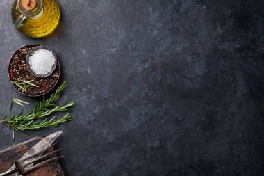 Yemek malzemeler ve mutfak eşyaları