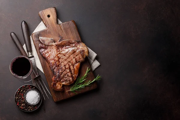 ızgara t-bone biftek 