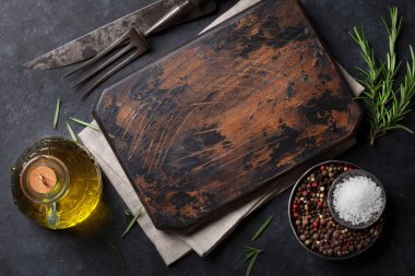 Yemek malzemeler ve mutfak eşyaları