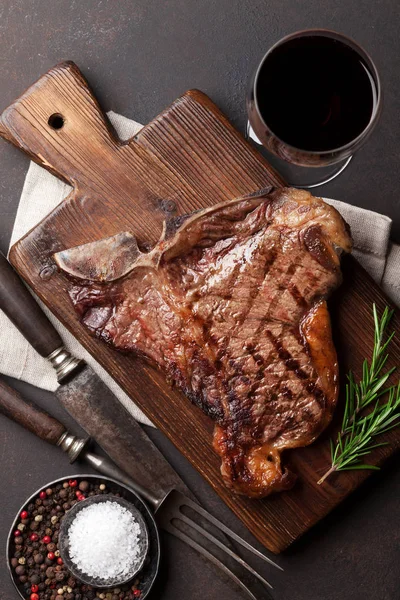 Grillezett t-bone steak — Stock Fotó