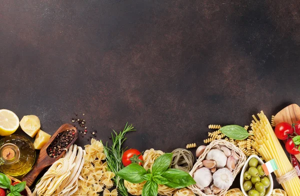 İtalyan pasta malzemeleri