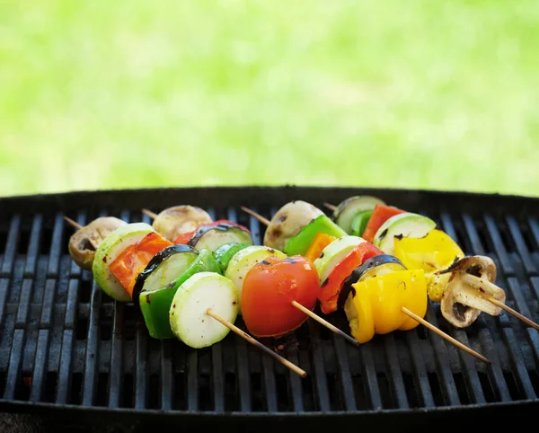 Grilled vegetables cooking — Stock Photo, Image