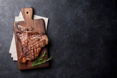 ızgara t-bone biftek