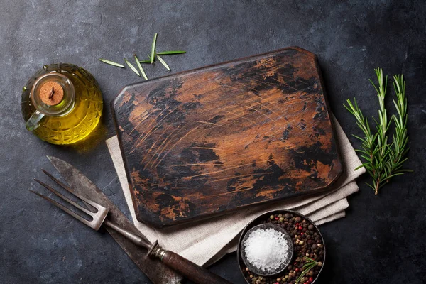 Ingredientes de cozinha e utensílios — Fotografia de Stock