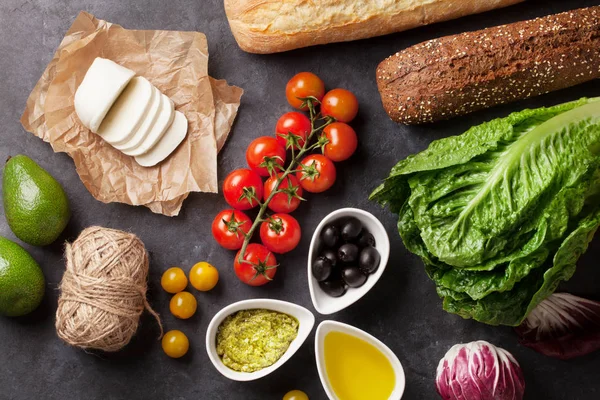 Ciabatta yemek sandviç