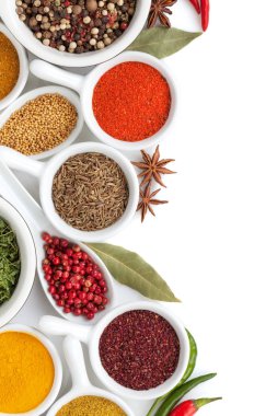 çeşitli baharatlar seçimi