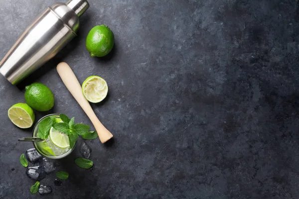 Mojito cocktail glas — Stockfoto