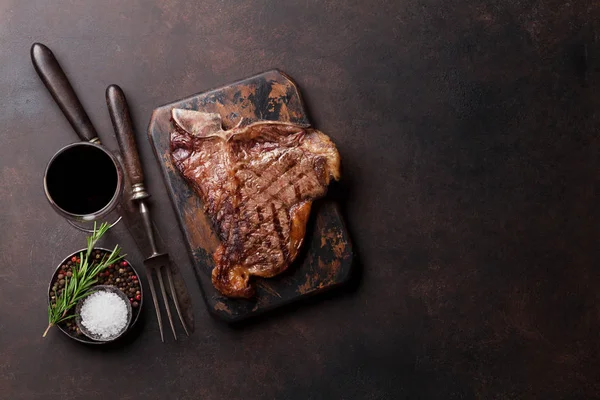 ızgara t-bone biftek