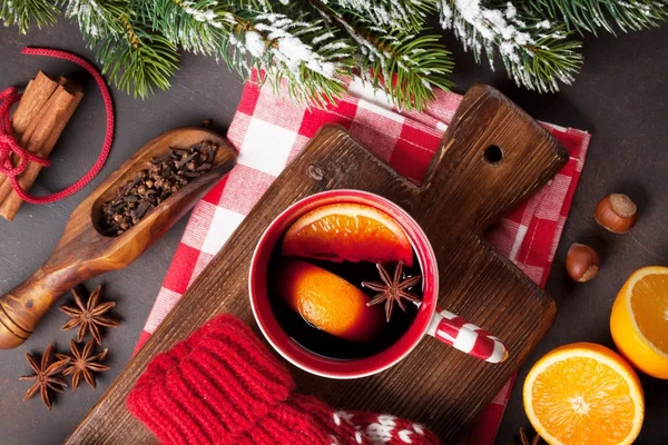 Weihnachtsglühwein — Stockfoto