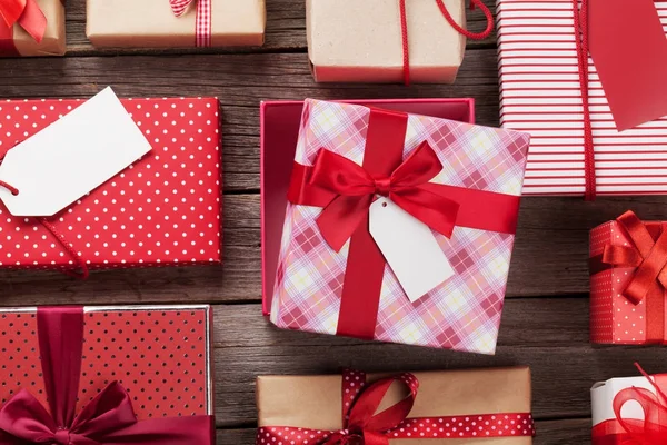 Cajas de regalo de Navidad — Foto de Stock