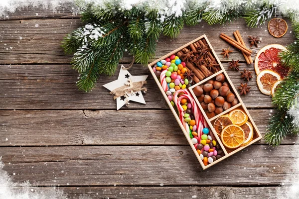 Christmas food decor — Stock Photo, Image