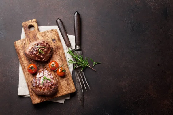 Filetto alla griglia bistecca — Foto Stock