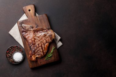 ızgara t-bone biftek 