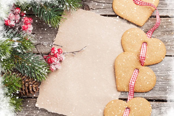 Galletas de jengibre de Navidad —  Fotos de Stock