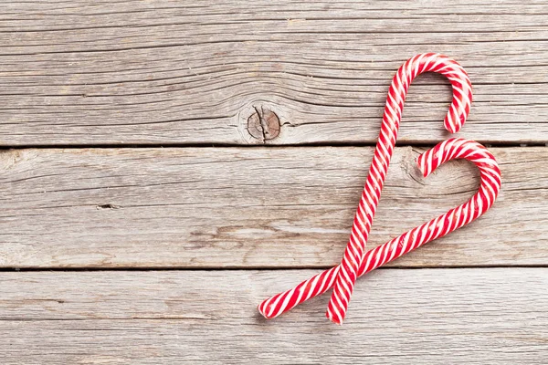 Christmas candy canes — Stock Photo, Image