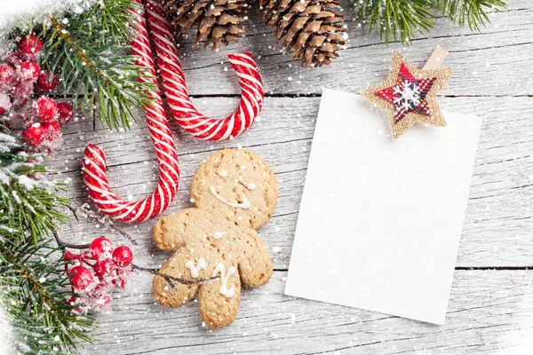 Galletas de jengibre de Navidad —  Fotos de Stock