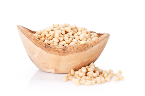 Peanuts Bowl Isolated White Background — Stock Photo, Image