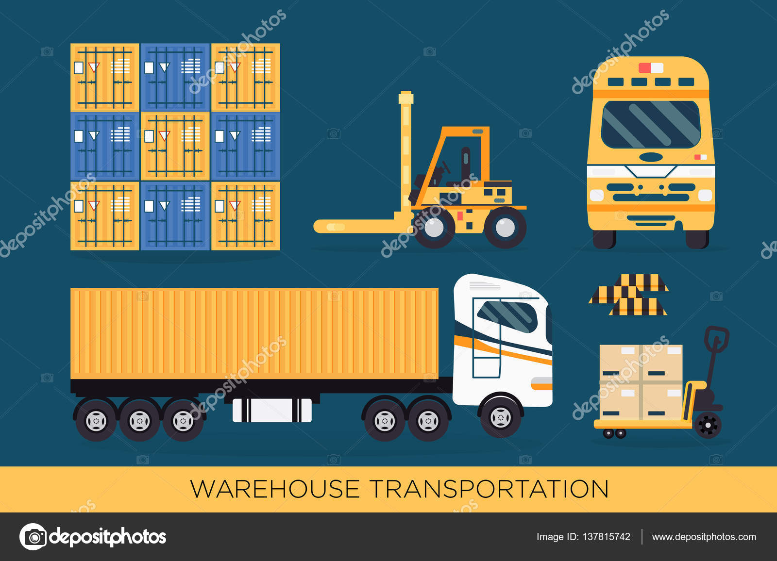 ロジスティック ドライバーストックベクター ロイヤリティフリーロジスティック ドライバーイラスト Depositphotos