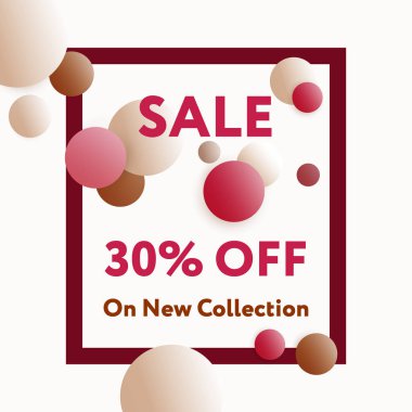 Trendy vektör web Bannerlar için çevrimiçi mağazalar yükselme tarz..