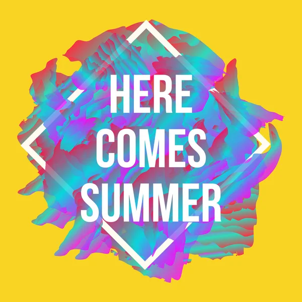Bannières d'été pour les nouveaux arrivants et la collection d'été — Image vectorielle