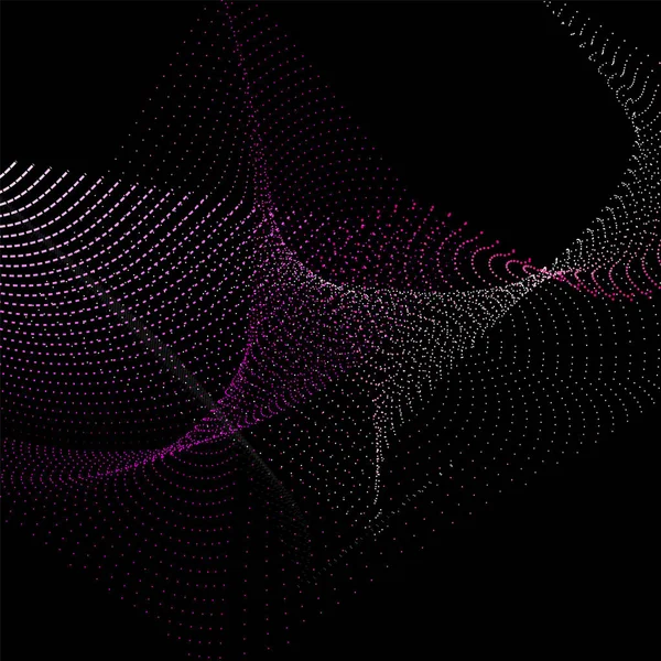 Dalga, teknoloji, mavi renkli nokta, 