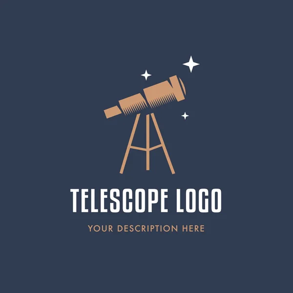 Teleskop-logo kopia — Stock vektor