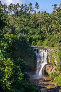 Tegenungan Waterfall on Bali clipart