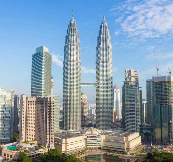 Kuala Lumpur skyline cidade — Fotografia de Stock