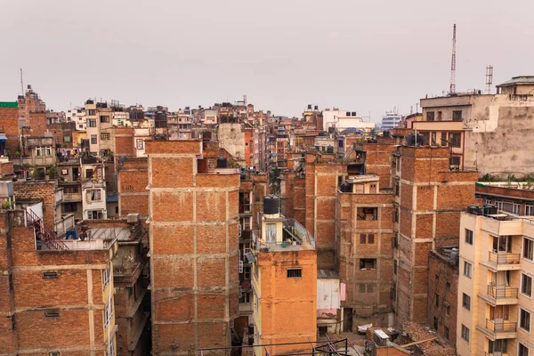 Uitzicht over de stad Kathmandu — Stockfoto