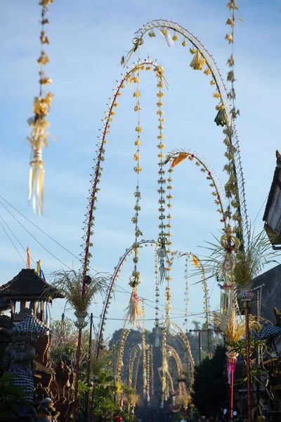 Bali bambu Polonyalılar dekore edilmiştir. — Stok fotoğraf