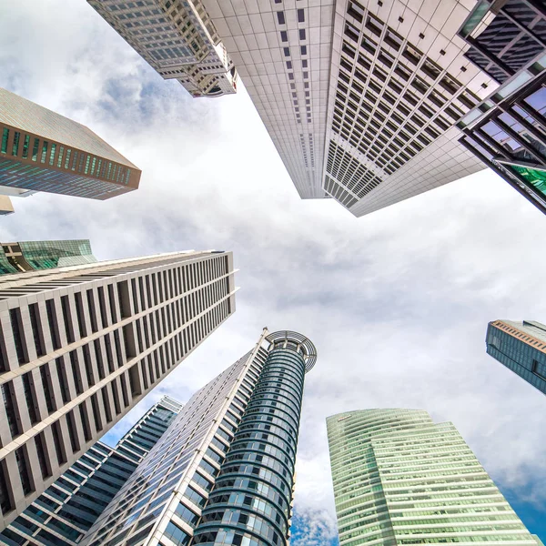 Felhőkarcolók a Central Business District — Stock Fotó